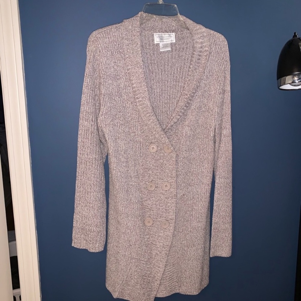United States Sweaters Beige Cardigan